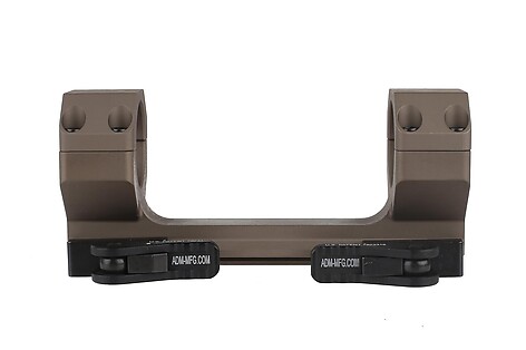 American Defense Delta 30mm QR Picatinny H: 38mm FDE - bild 3 av 3