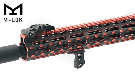 Leapers UTG Ultra Slim M-LOK Handstopp Svart - bild 6 av 7