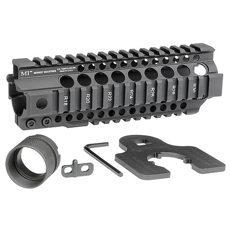 Midwest Combat Rail T-Series Free Float 184mm Handguard