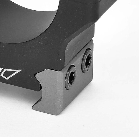 Warne Hyperlite 34mm Medium Ringar Picatinny H: 27mm (Matt) - Demo - bild 2 av 3