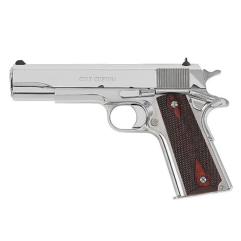 Colt Government Model 1911 .38 Super 5 tum Blank Rostfri