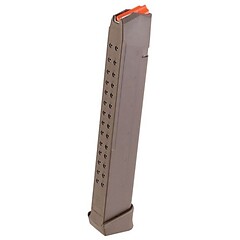Glock G17/34 9mm Luger 33 Skott Magasin FDE