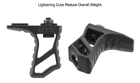 Leapers UTG Ultra Slim M-LOK Handstopp Svart - bild 3 av 7