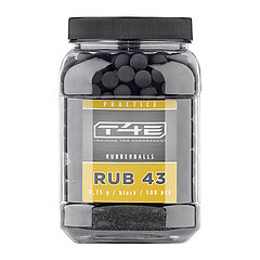 Umarex T4E RB 43 Prac Series Gummikulor .43 0.75g 500-pack