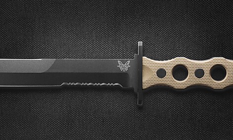 Benchmade 185SBK-1 SOCP G10 Fast Blad FDE Kniv - bild 6 av 8