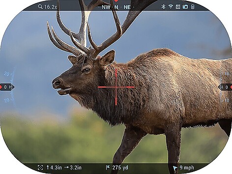 ATN X-Sight-5 Pro V2 LRF 3-15x Digital Dag/Natt - Demo - bild 4 av 9