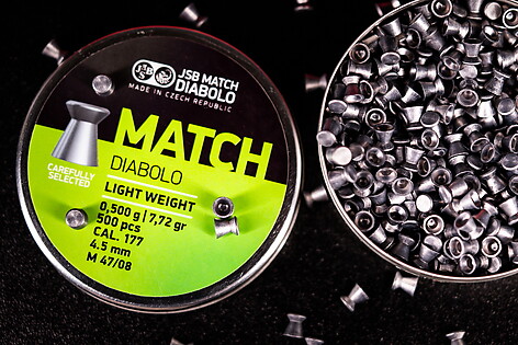 JSB Green Match Light 4.49mm 0.500g 500st - bild 2 av 2