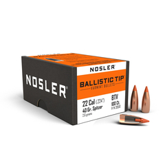 Nosler Ballistic Tip Varmint .22 40gr 100/Box