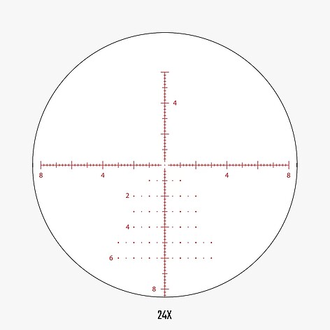 Athlon Heras SPR 6-24x56 SF Belyst FFP APRS9 MIL Kikarsikte - bild 5 av 5