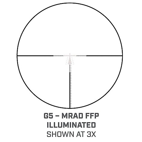 Bushnell Match Pro ED 3-18x50 SF FFP Belyst G5i Kikarsikte - bild 3 av 8