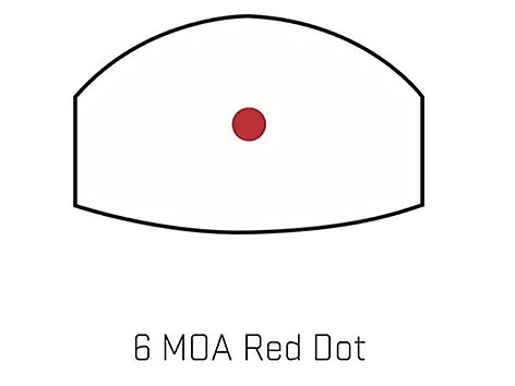 Sig Sauer Romeo2 1x30 6 MOA Red Dot Svart - bild 10 av 10