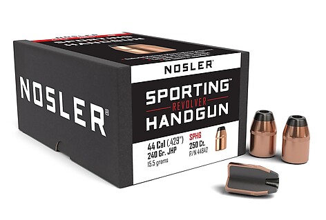 Nosler Sporting Handgun JHP .44 240gr 250/Box - bild 2 av 4