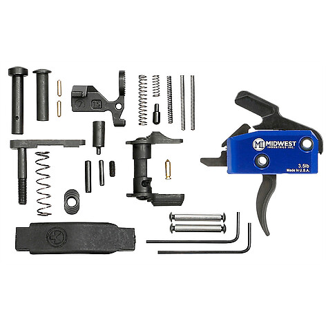 Midwest AR-15 Drop-In 3.5 lbs Single Stage Curved Kit
