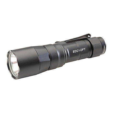 Surefire EDC Everyday Carry LED Ficklampa Svart