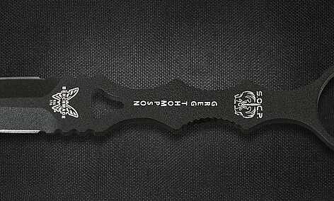 Benchmade 176BKSN SOCP Dagger Svart/FDE Kniv - bild 5 av 7