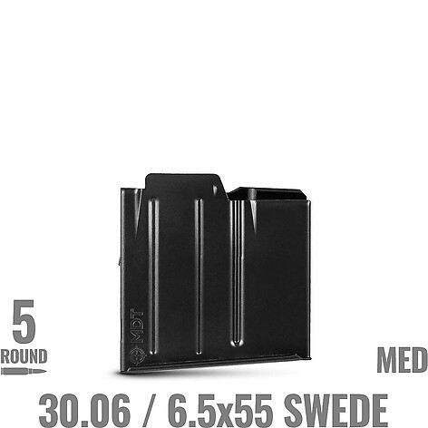 MDT Metal Medium Action 6.5x55 Standard 5 Skott Magasin - bild 5 av 5