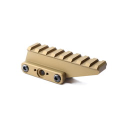 Unity Tactical FAST Absolute Riser 57mm Picatinny FDE