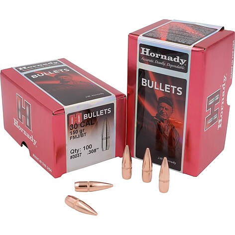 Hornady Traditional 30 Cal (.308) 150gr 100/Box - bild 2 av 3