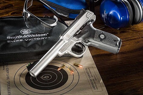 Smith & Wesson SW22 Victory 5.5 tum .22LR 10rd - bild 7 av 8