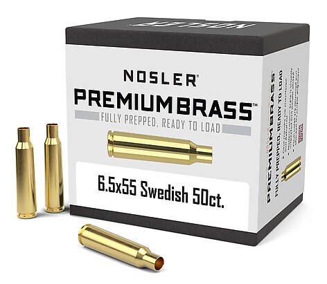 Nosler Hylsor 6.5x55 Swedish Mauser 50/Box - bild 2 av 3