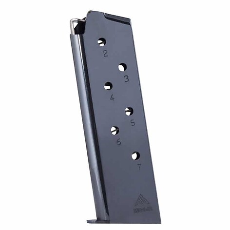 Mec-Gar Colt 1911 .45 ACP 7 Skott Magasin