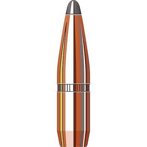 Hornady Interlock Rifle Bullets 25 Cal (.257) 117gr BTSP 100/Box