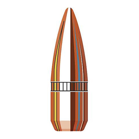 Hornady FMJ-BT W/C 22 Cal (.224) 55gr 500/Box