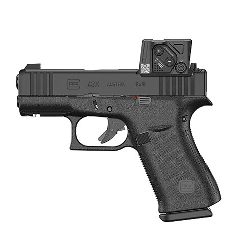 Glock 43X A-Cut COA FS 9x19 Combo Pistol