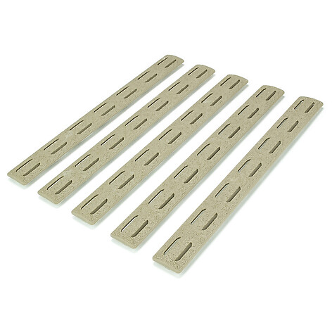 Bravo Company Rail Cover KeyMod 140mm 5-pack FDE