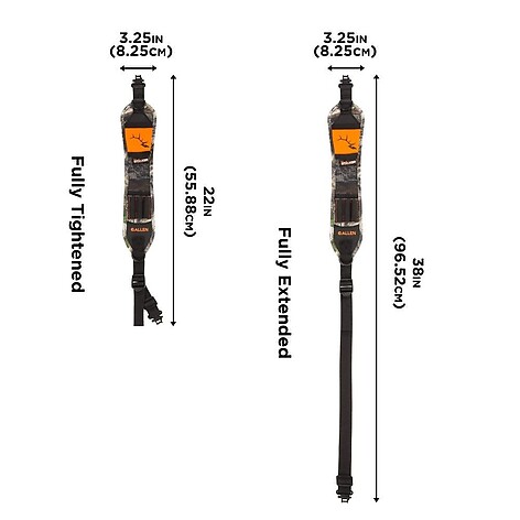 Allen Hypa-Lite Bull Stalker Mossy Oak Vapenrem - bild 2 av 6