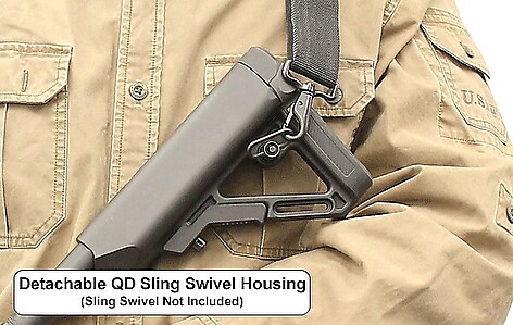 Leapers UTG Pro AR15 OPS Ready S1 Mil-Spec Stock Only - bild 4 av 7