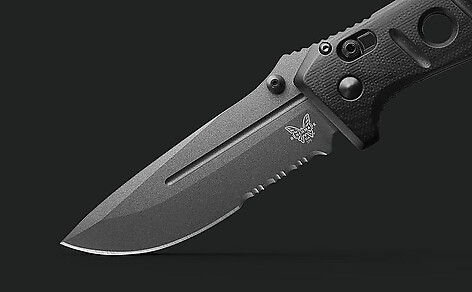 Benchmade 275SGY-1 Adamas Tandad Svart G10 Kniv - bild 3 av 7