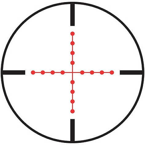 NcSTAR Mark III Tactical 3-9x40 Gen III Belyst Mil-Dot Svart - bild 6 av 7