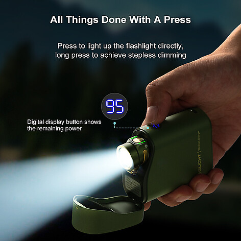 Olight Baton 4 Premium 1300 Lumen Ficklampa Svart - bild 5 av 8