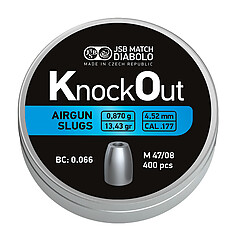 JSB KO Slugs 4.52mm - 0.870g