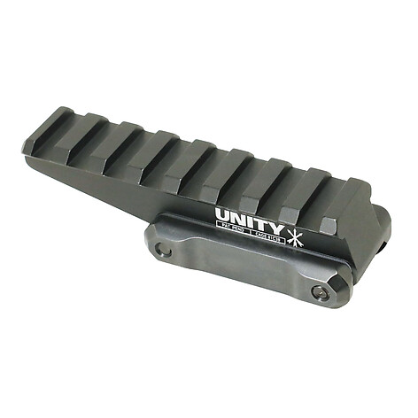 Unity Tactical FAST Optic Riser 57mm Picatinny Svart - bild 2 av 3