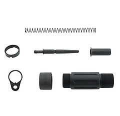 Tacfire Short Pistol AR Buffer Tube Kit QD End Plate