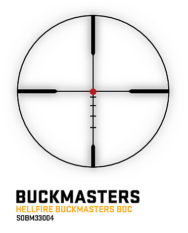 Sig Sauer Buckmasters 3-9x40 SFP Belyst BDC Kikarsikte - bild 6 av 7