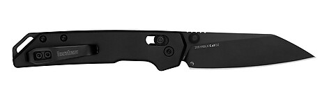 Kershaw Mini Iridium Reverse Tanto Kniv Svart - bild 3 av 3