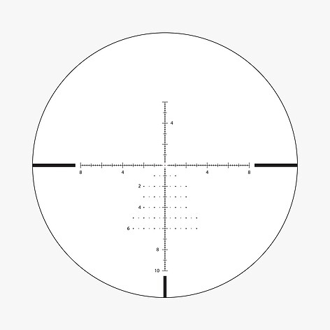 Athlon Heras SPR 6-24x56 SF Belyst SFP APRS7 MIL Kikarsikte - bild 2 av 4