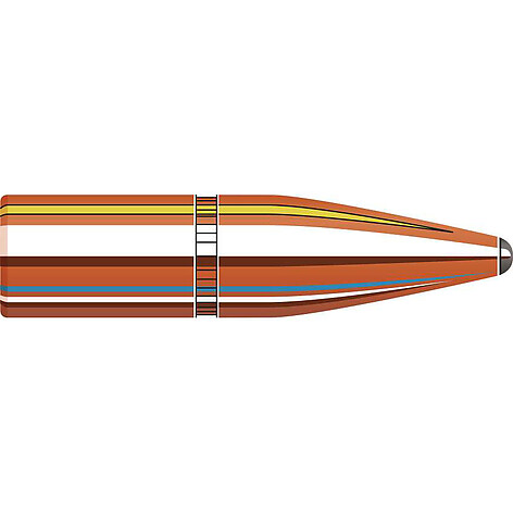 Hornady Interlock Rifle Bullets 328 Cal (.338) 250gr SPRP 100/Box