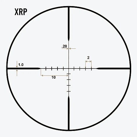 Riton Optics 3 Primal LW 3-15x44 SF SFP XRP Kikarsikte - bild 5 av 5