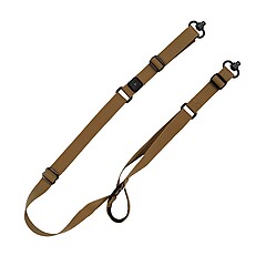 Grovtec QS 2-Point Sabre Sling QD Swivel Vapenrem Brun