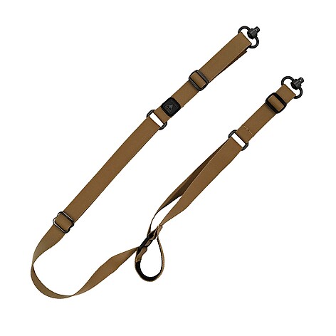 Grovtec QS 2-Point Sabre Sling QD Swivel Vapenrem Brun