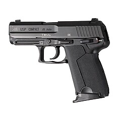 Hogue Wrapter Block H&K USP Compact Medium Vapengrepp Svart