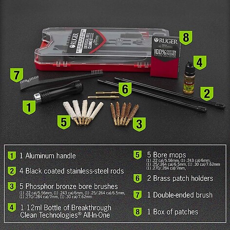 Allen Ruger Universal Cleaning Kit - bild 3 av 8