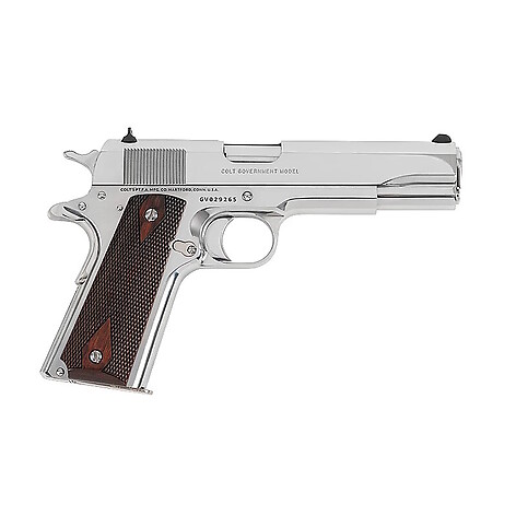 Colt Government Model 1911 .45 ACP 5 tum Bright Rostfri - bild 2 av 2