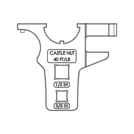 NcSTAR AR15 Crows Foot Lower Pro Verktyg - bild 2 av 3