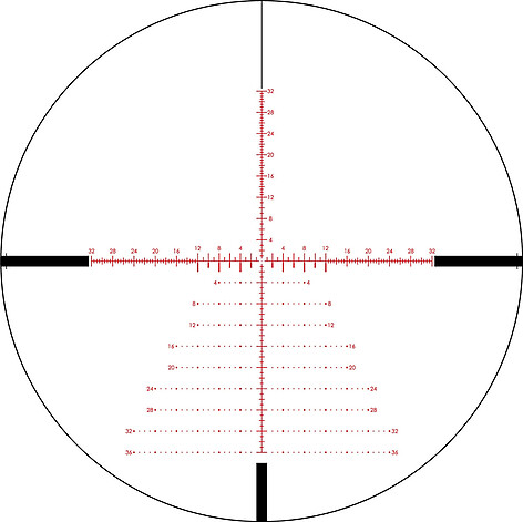 Vortex Viper PST Gen II 5-25x50 FFP Belyst EBR-7C MOA - bild 9 av 9