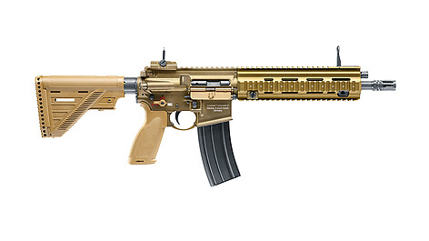 Heckler & Koch HK416 A5 RAL8000 Gen3 GBB 6mm VFC - bild 4 av 5